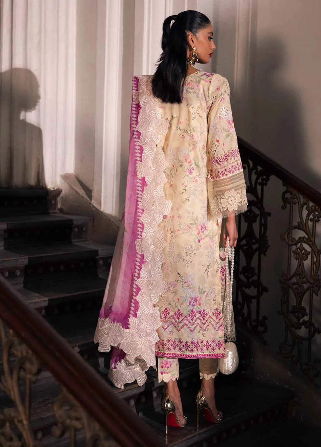 Embroidered Lawn Suit 3 Piece