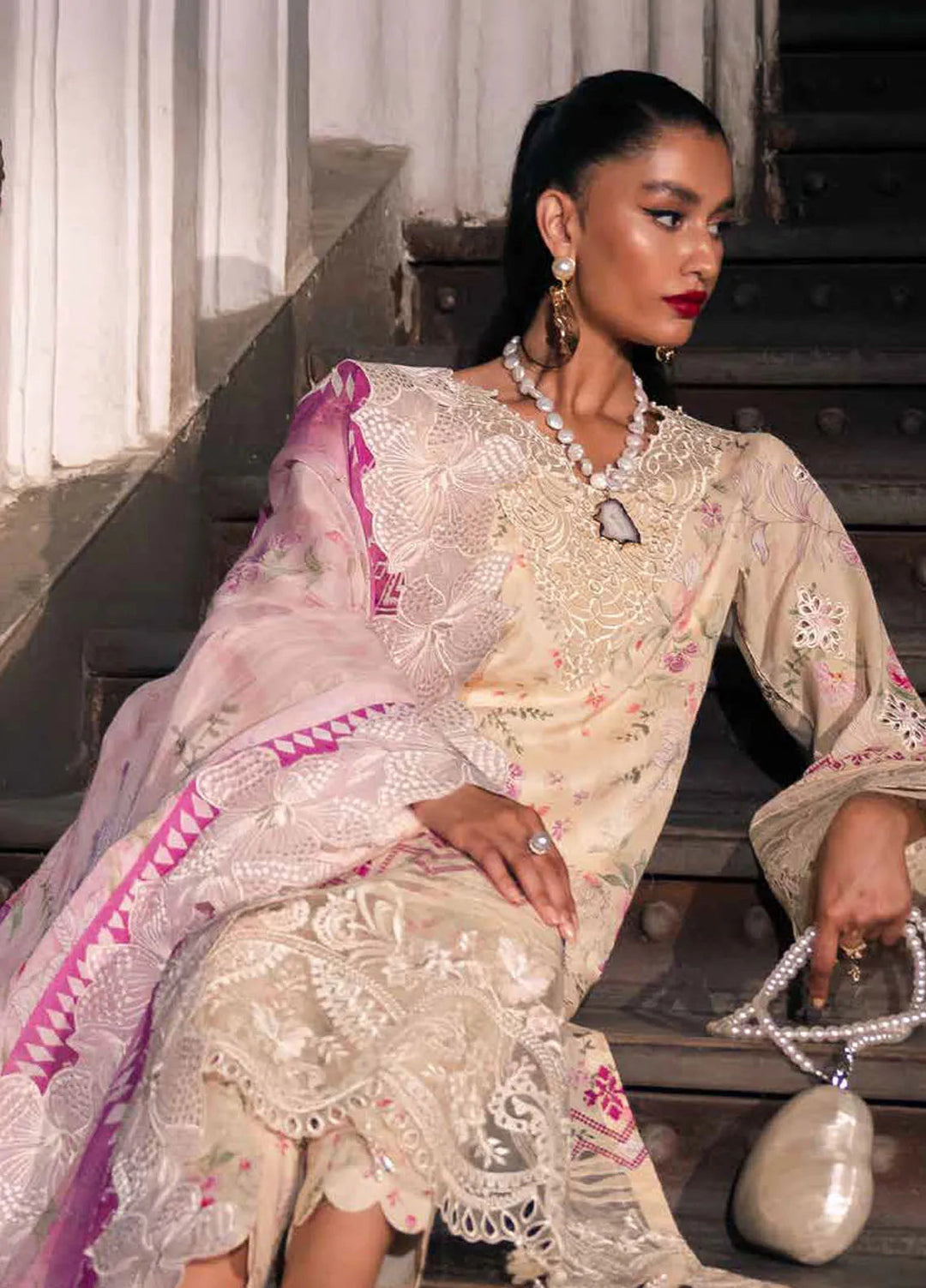 Embroidered Lawn Suit 3 Piece