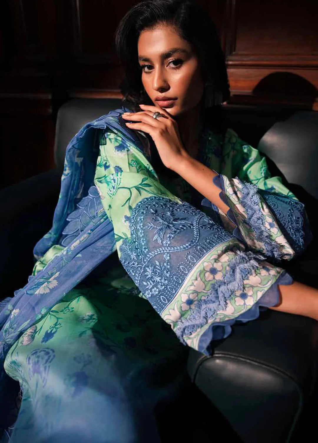 Embroidered Lawn Suit 3 Piece