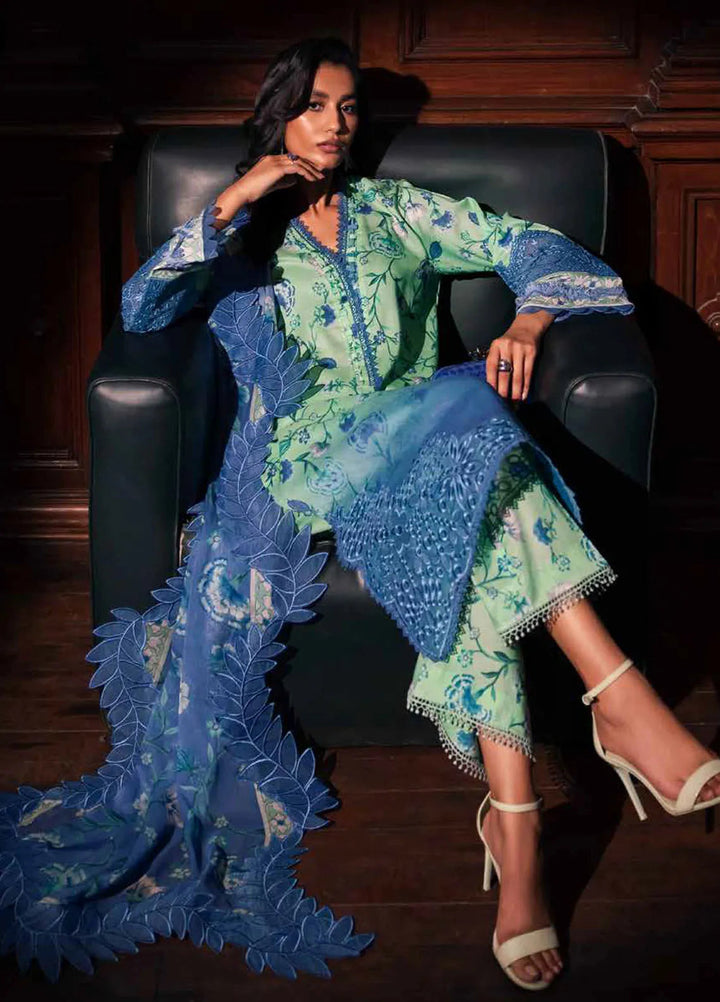 Embroidered Lawn Suit 3 Piece