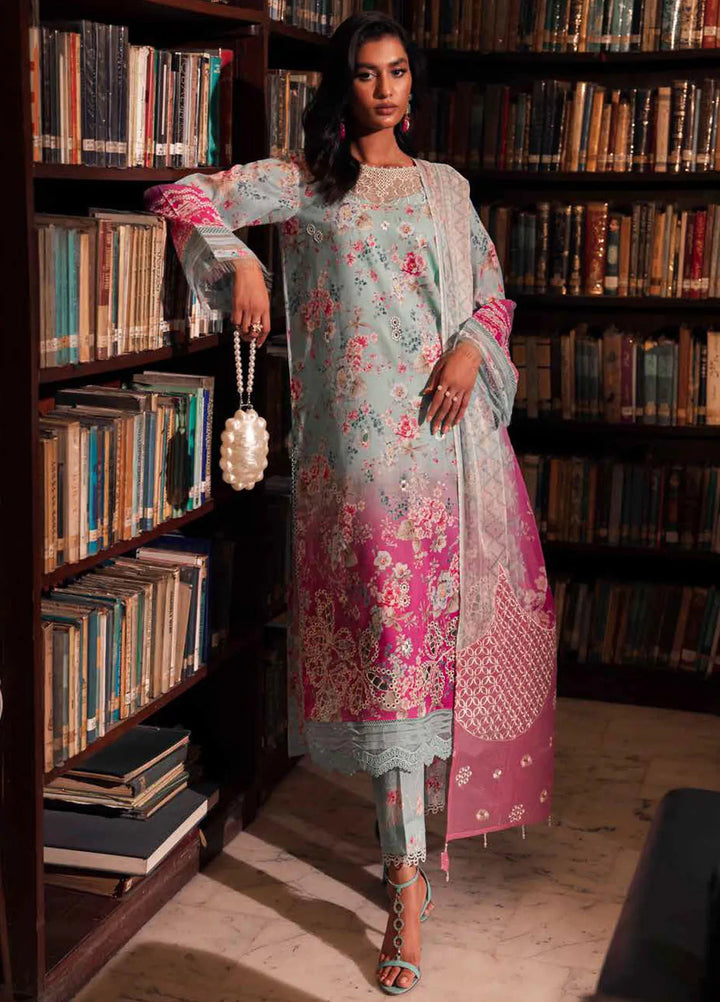 Embroidered Lawn Suit 3 Piece