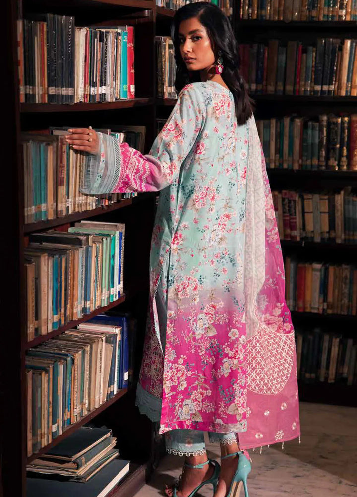 Embroidered Lawn Suit 3 Piece