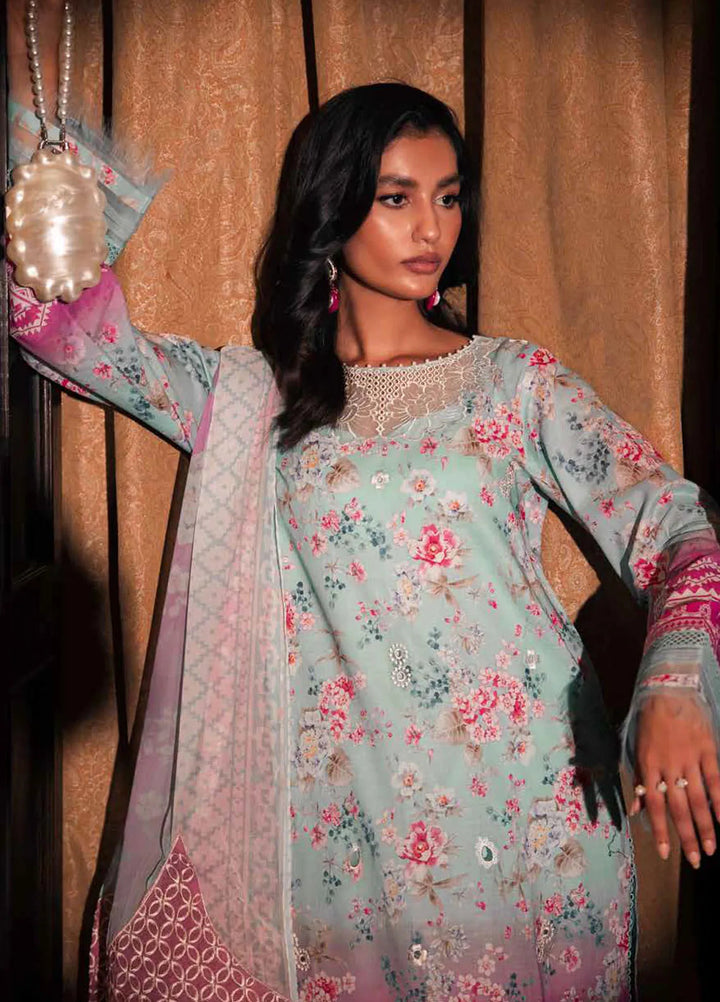 Embroidered Lawn Suit 3 Piece