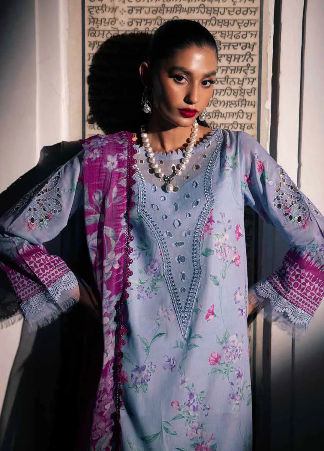 Embroidered Lawn Suit 3 Piece