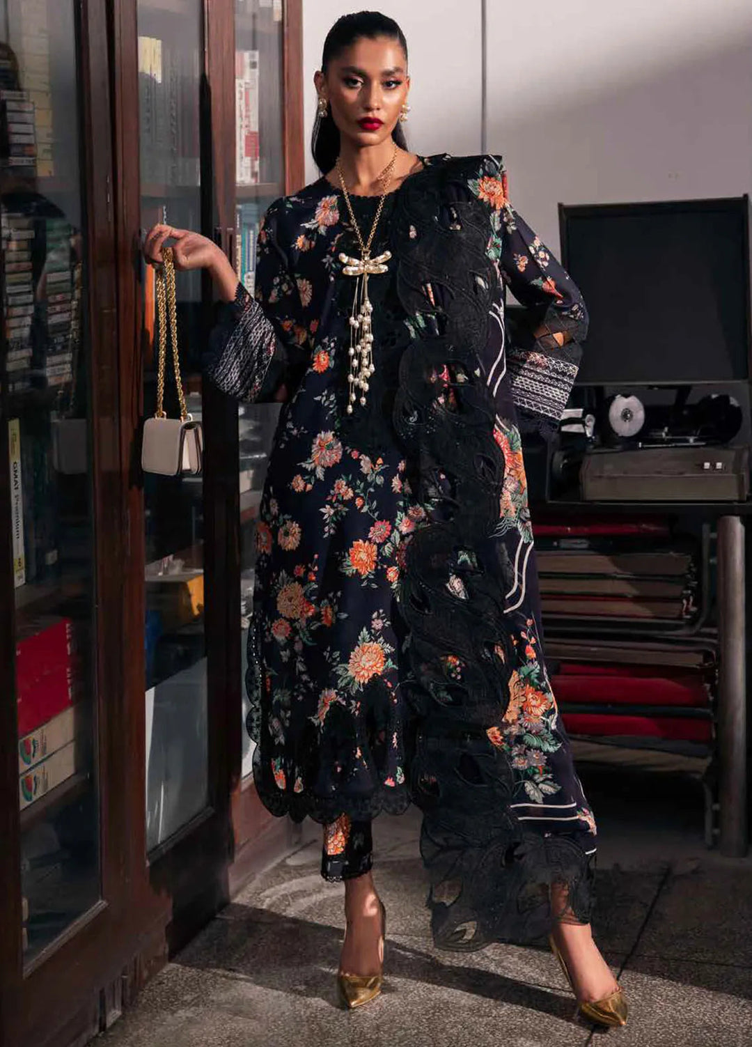 Embroidered Lawn Suit 3 Piece