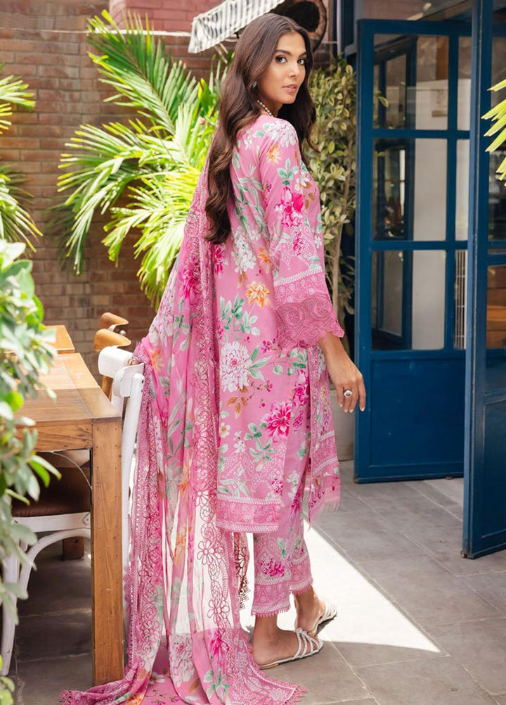Glam Girl By Nureh Embroidered Chikankari Lawn Suits Unstitched 3 Piece NU23GG GL-01 - Summer Collection