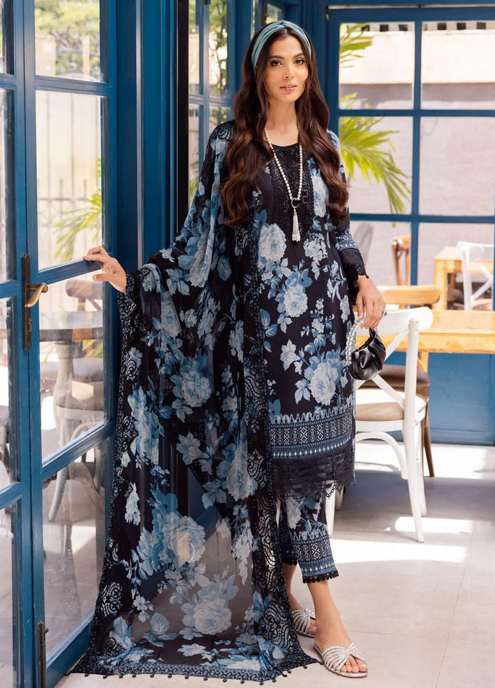 Glam Girl By Nureh Embroidered Chikankari Lawn Suits Unstitched 3 Piece NU23GG GL-03 - Summer Collection