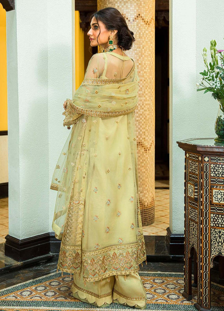 Glossier By AIK Atelier Embroidered Net Suits Unstitched 3 Piece AIK23GL Look-05 - Festive Collection