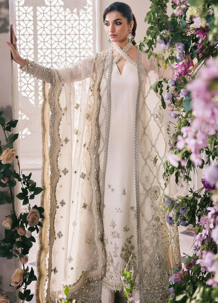 Gossamer By Zaha Embroidered Organza Suit Unstitched 3 Piece ZL24G D-02 Leiyn - Formal Collection