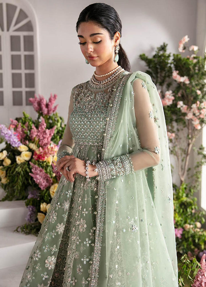 Gossamer By Zaha Embroidered Organza Suits Unstitched 4 Piece ZKS23G ZC23-05 Leilyn - Luxury Collection