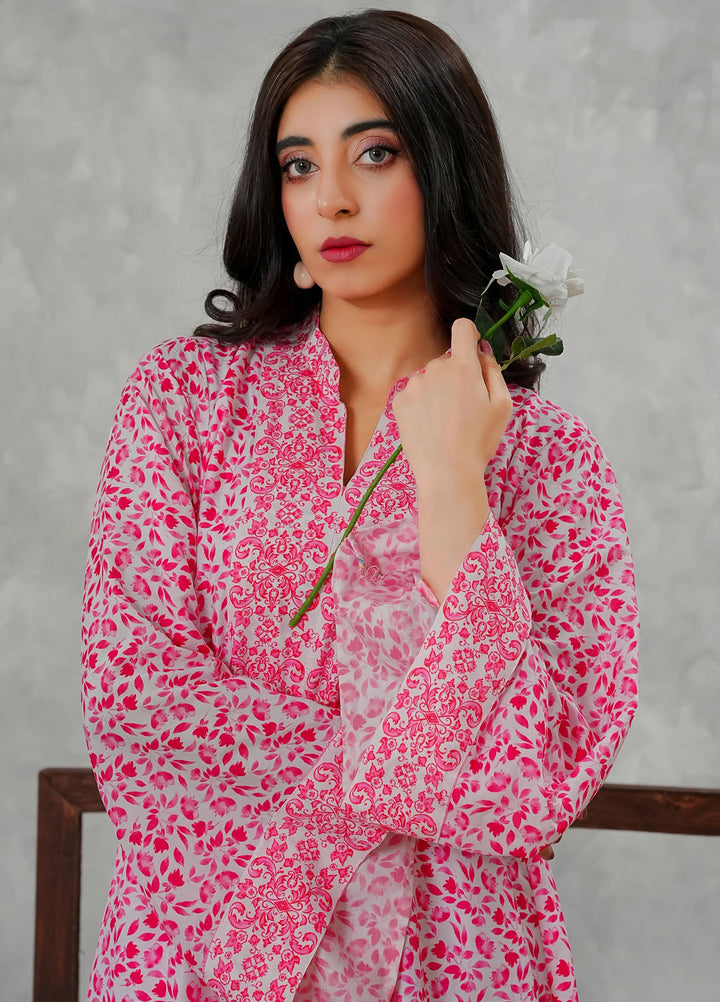 Madiha Gohar Pret Embroidered Lawn 1 Piece Crimson Rose