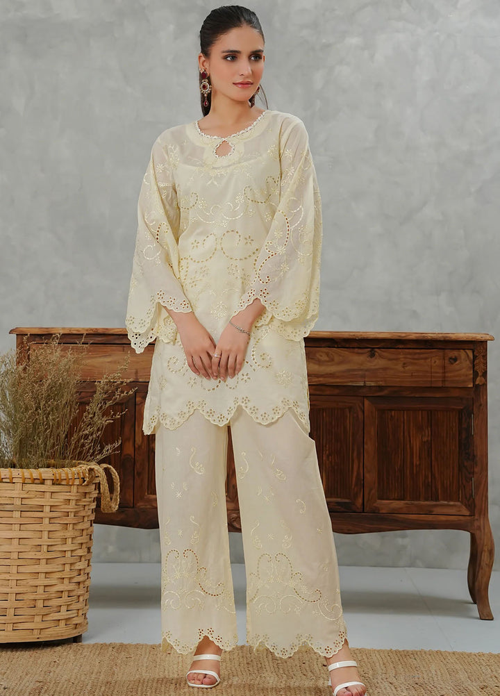 Madiha Gohar Pret Embroidered Lawn 2 Piece Pearl Glow