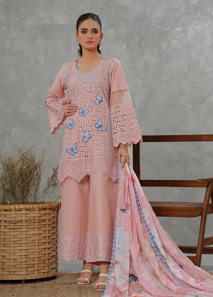 Grape Drape Pret Embroidered Lawn 3 Piece Dream Weaver