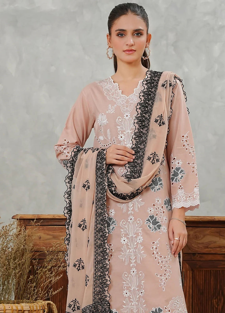 Madiha Gohar Pret Embroidered Lawn 3 Piece Fluer Muse