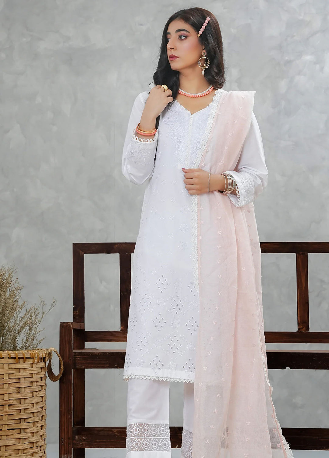 Madiha Gohar Pret Embroidered Lawn 3 Piece Serene Glow