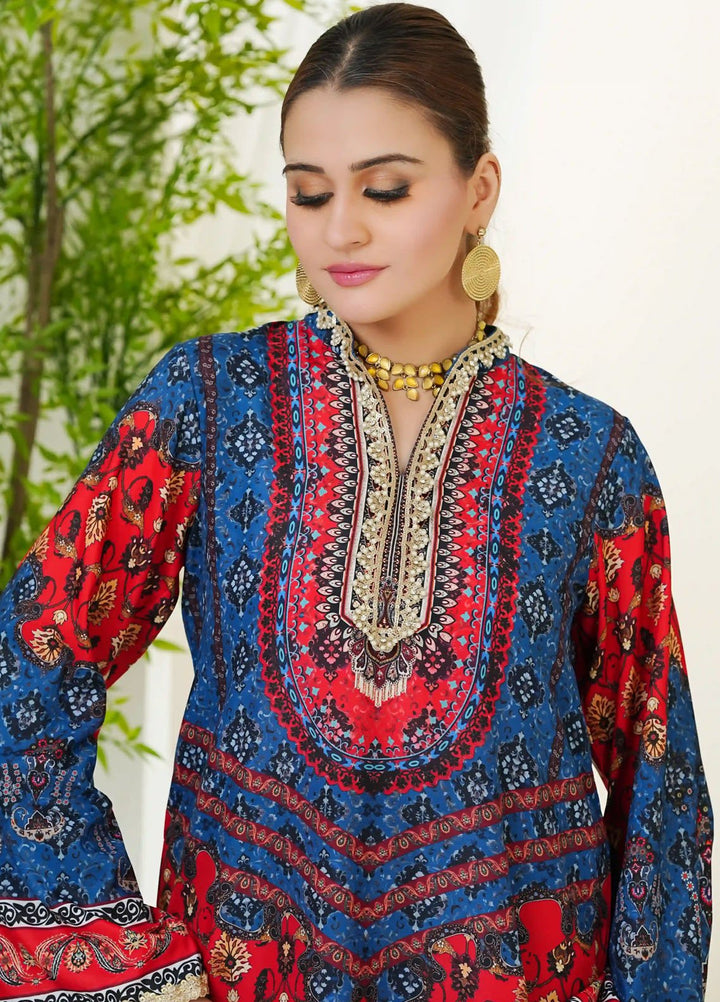 Madiha Gohar Pret Printed Swiss Lawn 1 Piece Suit Mystic Medallion
