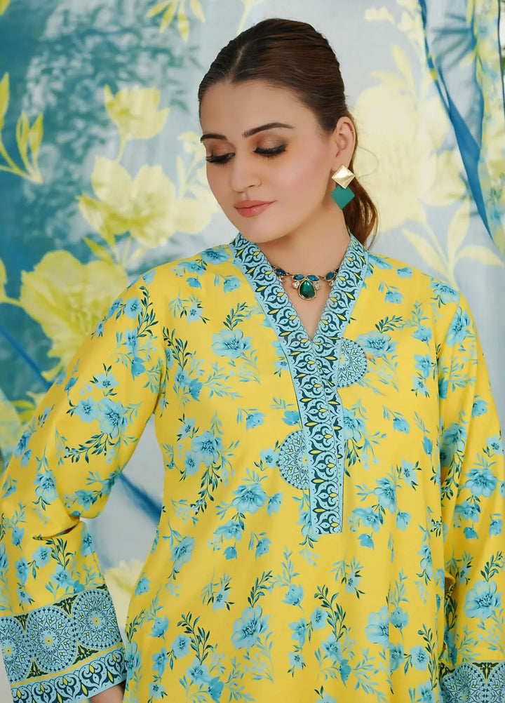 Madiha Gohar Pret Printed Swiss Lawn 3 Piece Suit Sunny Meadow