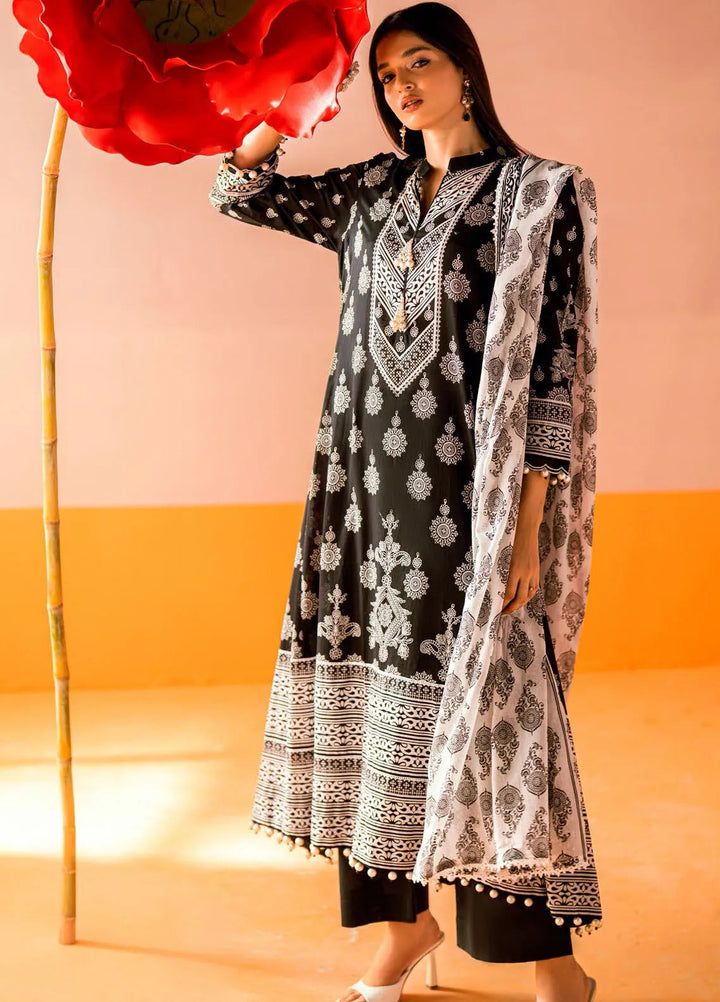 Gul Ahmed Printed Lawn Suits Unstitched 3 Piece CL62054 - Summer Collection