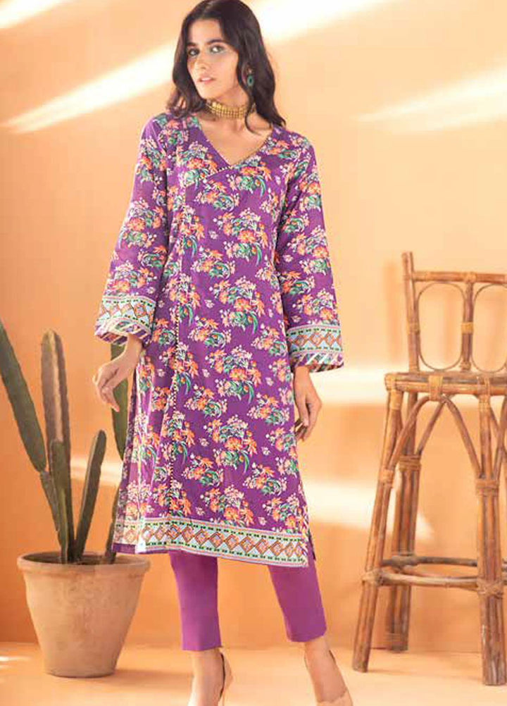 Gul Ahmed Printed Lawn  Unstitched Kurties GA21BG SL-933 B - Summer Collection
