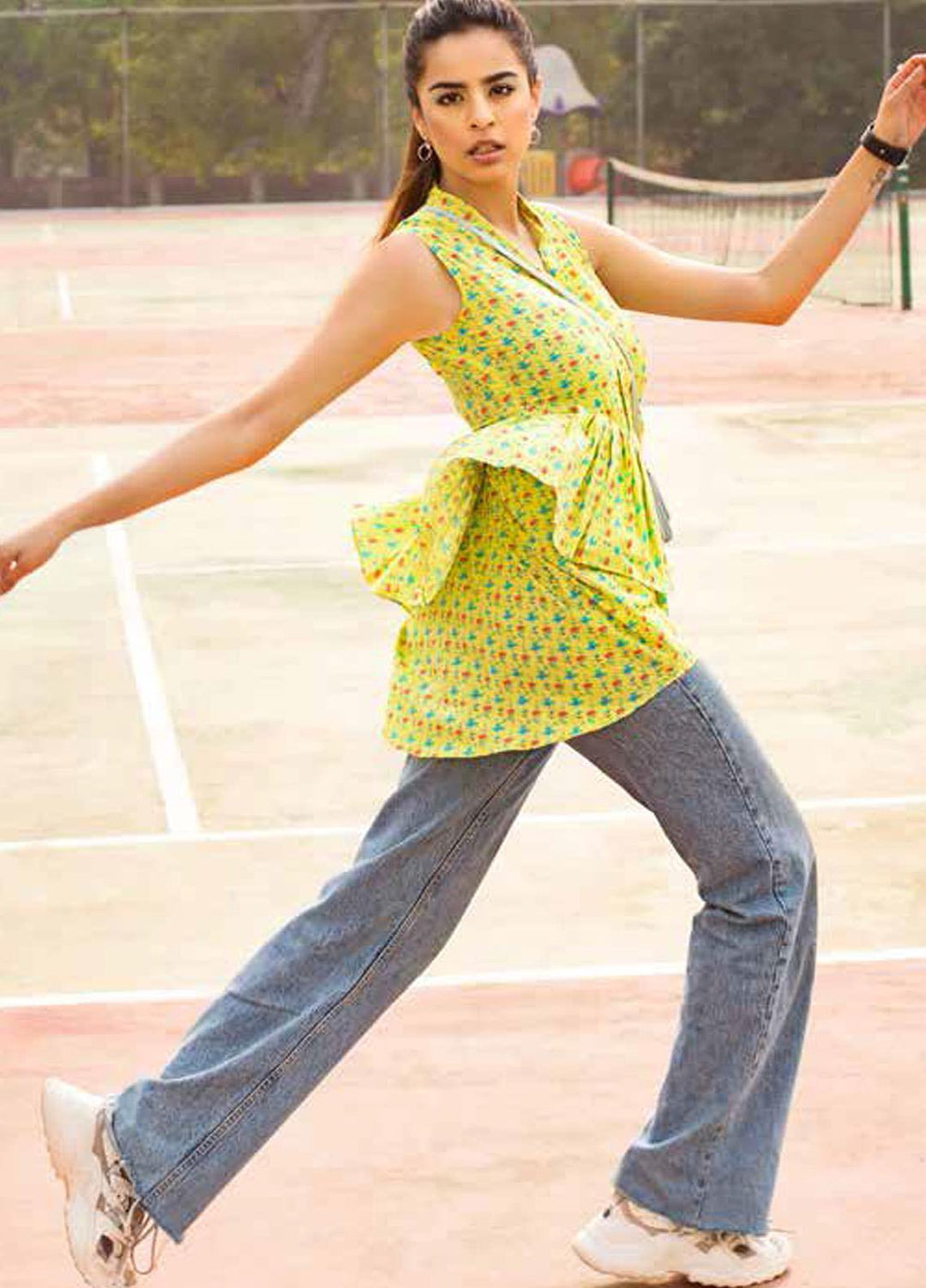 Gul Ahmed Printed Lawn  Unstitched Kurties GA21BG SL-972 B - Summer Collection