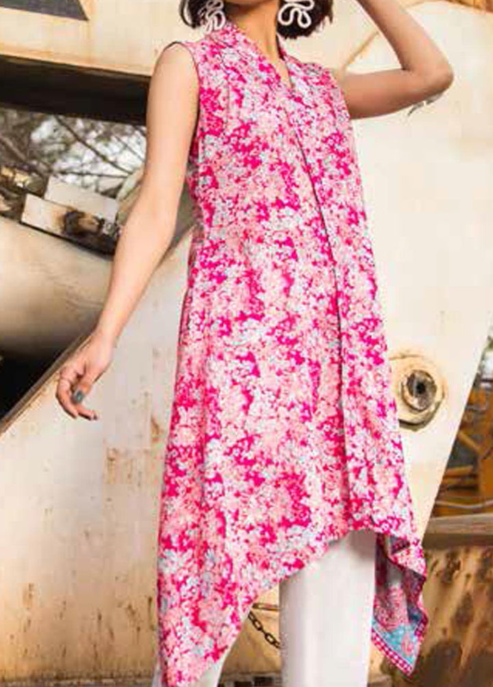 Gul Ahmed Printed Lawn  Unstitched Kurties GA21BG SL-974 B - Summer Collection