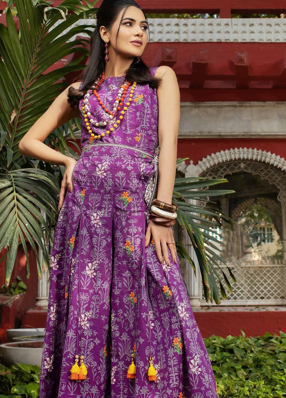 Gul Ahmed Printed Lawn  Unstitched Kurties GA22BG SL-22009 - Single Print Collection