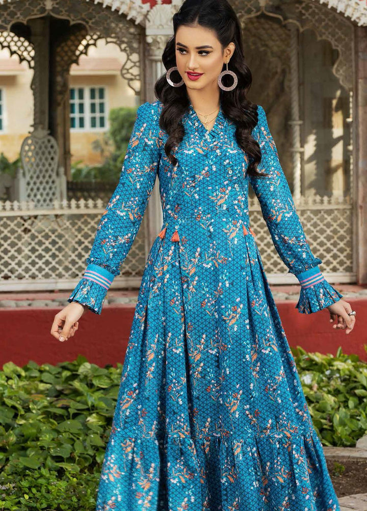 Gul Ahmed Printed Lawn  Unstitched Kurties GA22BG SL-22010 - Single Print Collection