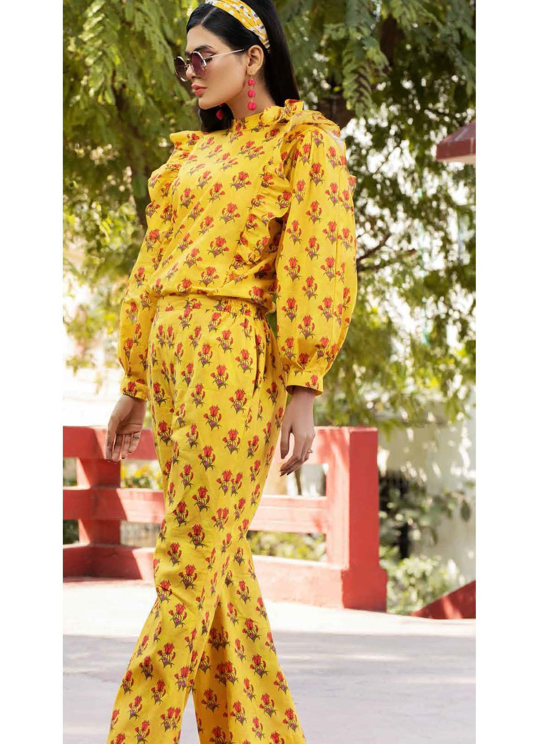 Gul Ahmed Printed Lawn  Unstitched Kurties GA22BG SL-22012 - Single Print Collection