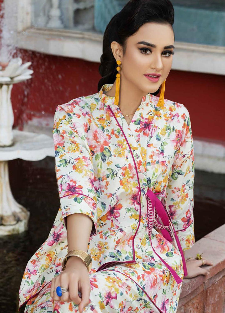 Gul Ahmed Printed Lawn  Unstitched Kurties GA22BG SL-22016 - Single Print Collection