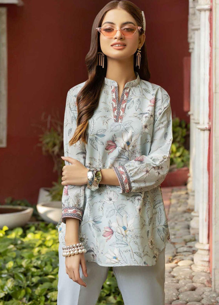 Gul Ahmed Printed Lawn  Unstitched Kurties GA22BG SL-22021 - Single Print Collection
