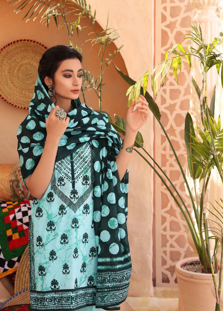 Batik By Gul Ahmed Printed Lawn Suits Unstitched 3 Piece GA21B CL-1297 - Festive Collection