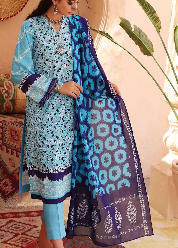 Batik By Gul Ahmed Printed Lawn Suits Unstitched 2 Piece GA21B TL-348 - Festive Collection