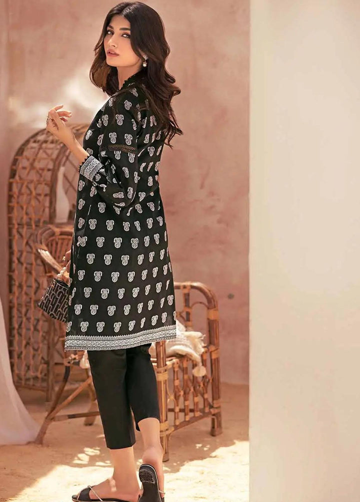 Gul Ahmed Printed Lawn Suits Unstitched 2 Piece GA23BW BT-32008 - Summer Collection