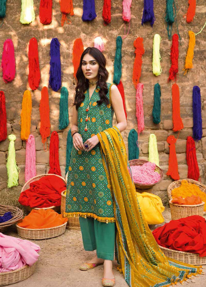 Gul Ahmed Printed Lawn Suits Unstitched 3 Piece GA22CHL CL-22050 A - Summer Lawn Collection