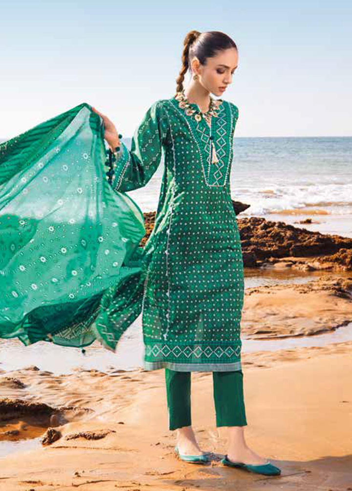 Gul Ahmed Printed Lawn Suits Unstitched 3 Piece GA22CHL CL-22051 A - Summer Lawn Collection