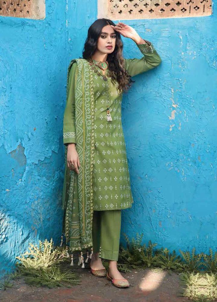 Gul Ahmed Embroidered Lawn Suits Unstitched 3 Piece GA22CHL CL-22052 - Summer Lawn Collection
