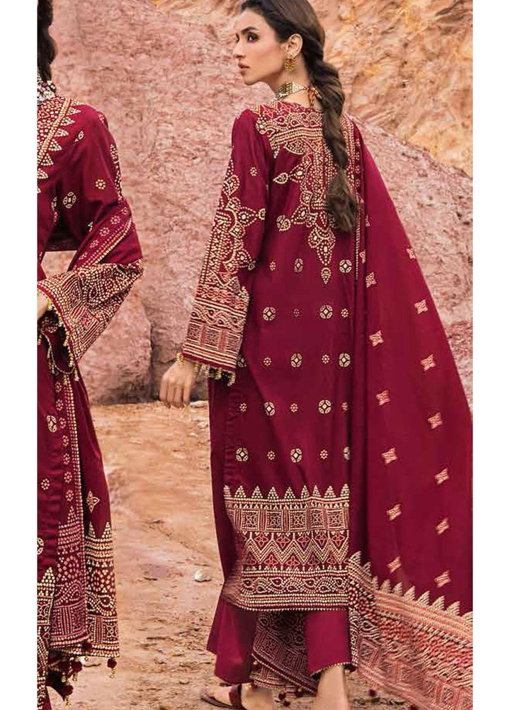 Gul Ahmed Printed Lawn Suits Unstitched 3 Piece GA22CHL CL-22135 B - Summer Lawn Collection