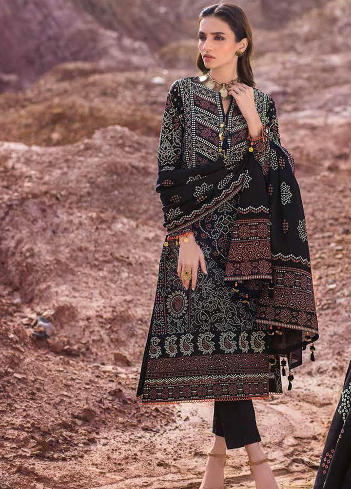 Gul Ahmed Printed Lawn Suits Unstitched 3 Piece GA22CHL CL-22136 B - Summer Lawn Collection