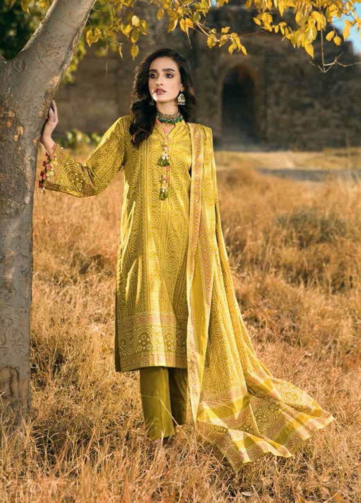 Gul Ahmed Printed Lawn Suits Unstitched 3 Piece GA22CHL CL-22137 A - Summer Lawn Collection