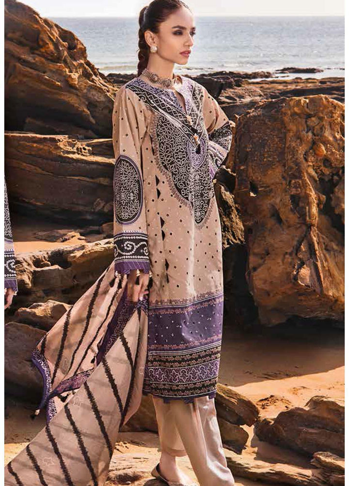 Gul Ahmed Printed Lawn Suits Unstitched 3 Piece GA22CHL CL-22143 B - Summer Lawn Collection