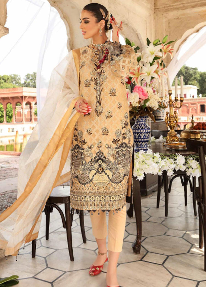 Festive Issue By Gul Ahmed Embroidered Lawn Suits Unstitched 3 Piece GA21EA 12006 - Festive Collection