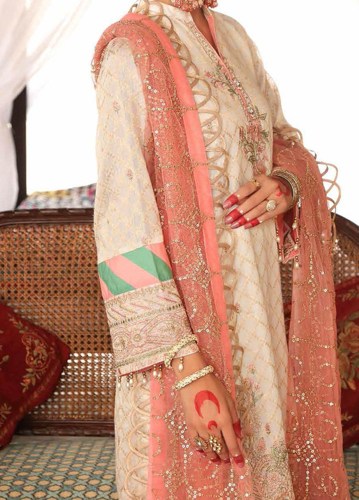 Festive Issue By Gul Ahmed Embroidered Lawn Suits Unstitched 3 Piece GA21EA 12010 - Festive Collection