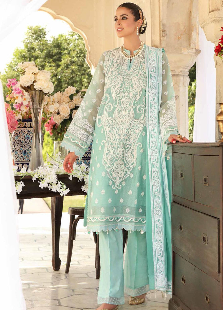 Festive Issue By Gul Ahmed Embroidered Lawn Suits Unstitched 3 Piece GA21EA 12016 - Festive Collection