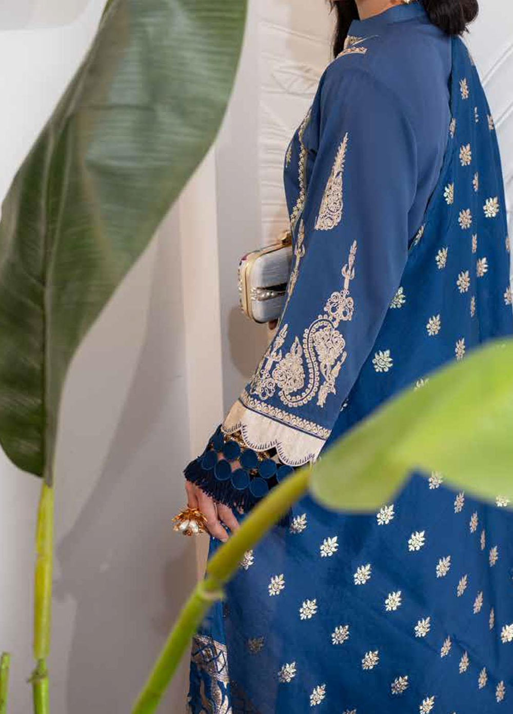 Festive Issue By Gul Ahmed Embroidered Lawn Suits Unstitched 3 Piece GA21EA 12028 - Festive Collection