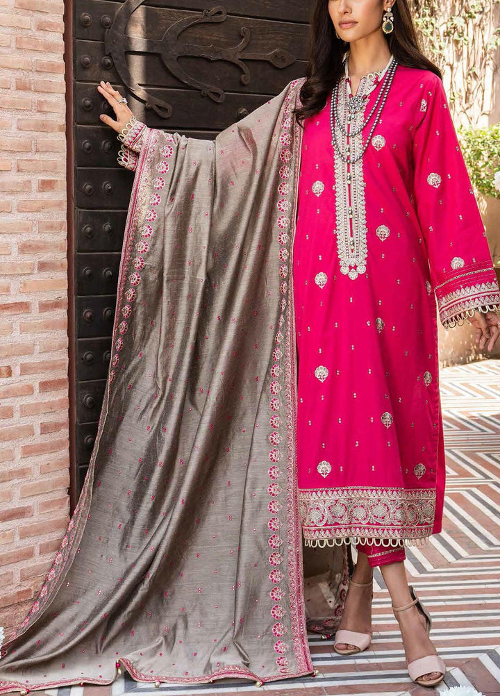 Festive Issue By Gul Ahmed Embroidered Lawn Suits Unstitched 3 Piece GA21EA 12035 - Festive Collection