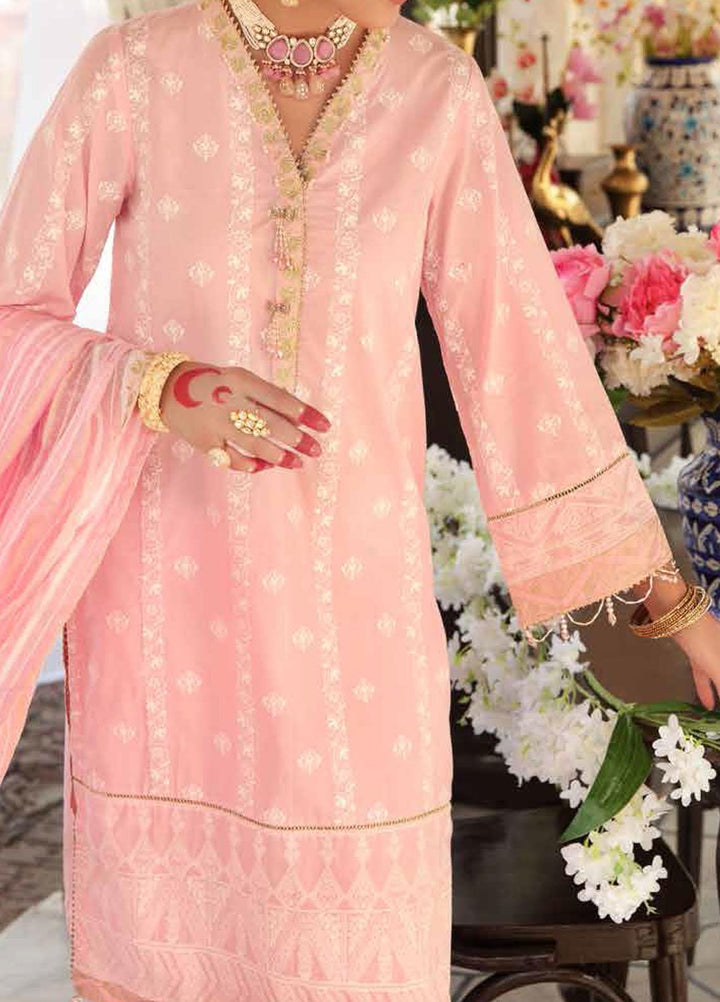 Festive Issue By Gul Ahmed Embroidered Lawn Suits Unstitched 3 Piece GA21EA 12046 - Festive Collection