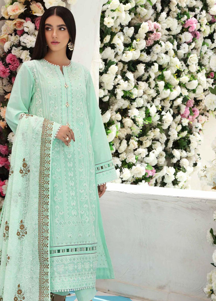 Festive Issue By Gul Ahmed Embroidered Lawn Suits Unstitched 3 Piece GA21EA 12119 - Festive Collection