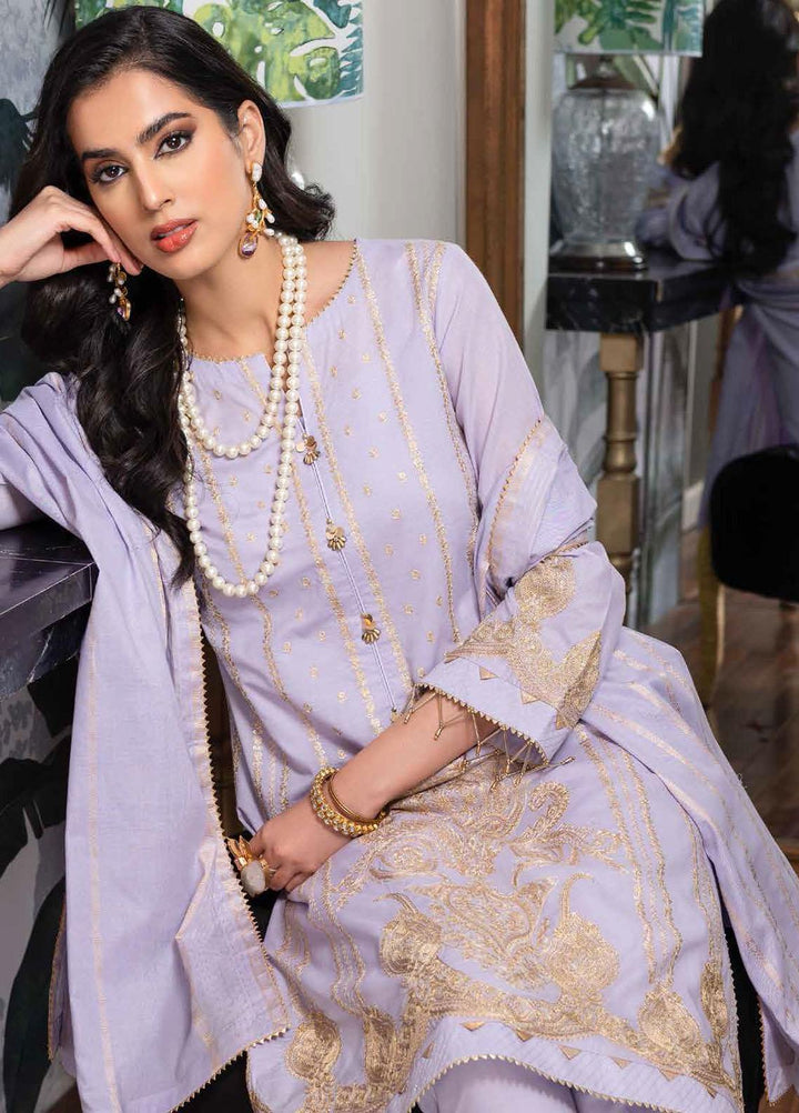 Festive Issue By Gul Ahmed Embroidered Lawn Suits Unstitched 3 Piece GA21EA 12124 - Festive Collection