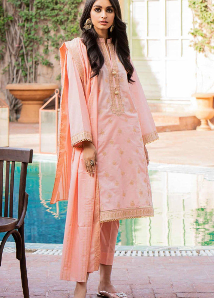 Festive Issue By Gul Ahmed Embroidered Lawn Suits Unstitched 3 Piece GA21EA 12125 - Festive Collection