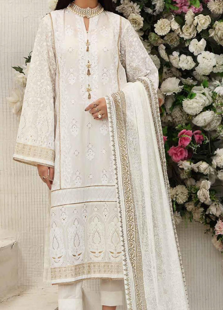 Festive Issue By Gul Ahmed Embroidered Lawn Suits Unstitched 3 Piece GA21EA 12194 - Festive Collection